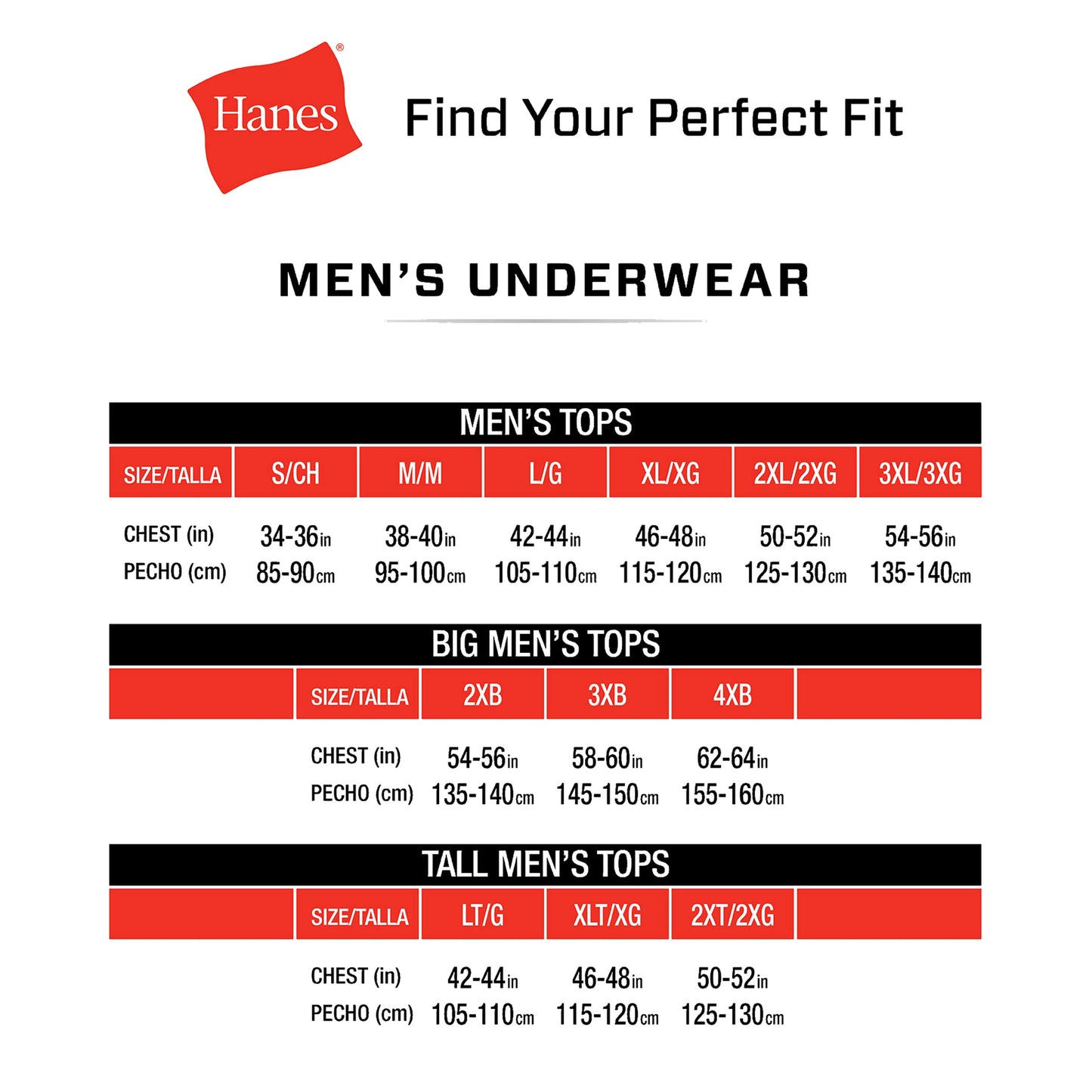 Hanes Men's Tagless Cotton Crew Undershirts 3-Pack