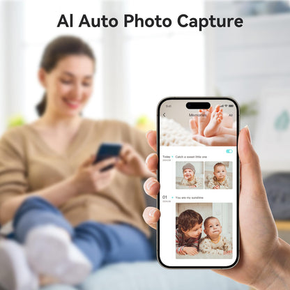 2.8" Baby Monitor with 1080P Camera & Night Vision