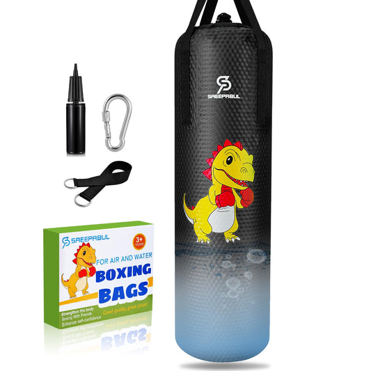 Kids Punching Bag for Boxing - Air/Water Fillable
