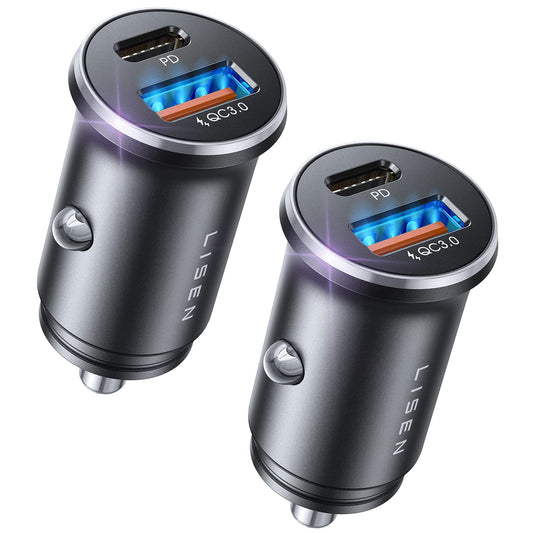 LISEN 54W USB C Car Charger Adapter