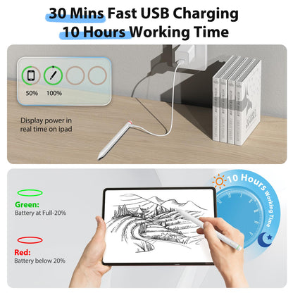 Stylus Pen for iPad with Tilt Sensitivity