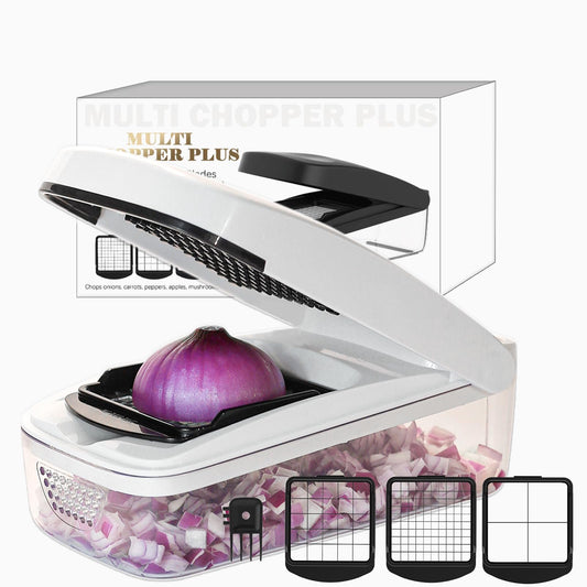 KITIDEA Vegetable Chopper with Container and Dicer