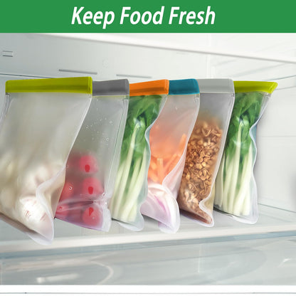 Reusable Leakproof Sandwich Freezer Bags - 9 Pack