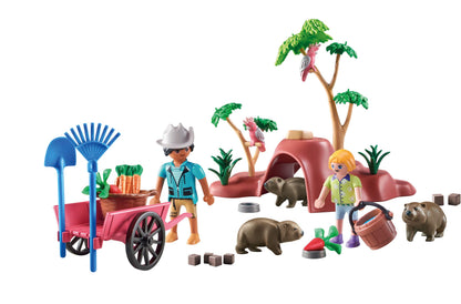 Playmobil Wombat Shelter Toy Set for Kids