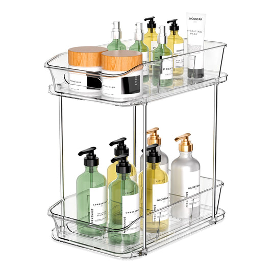 2-Tier Pull-Out Organizer for Cabinets