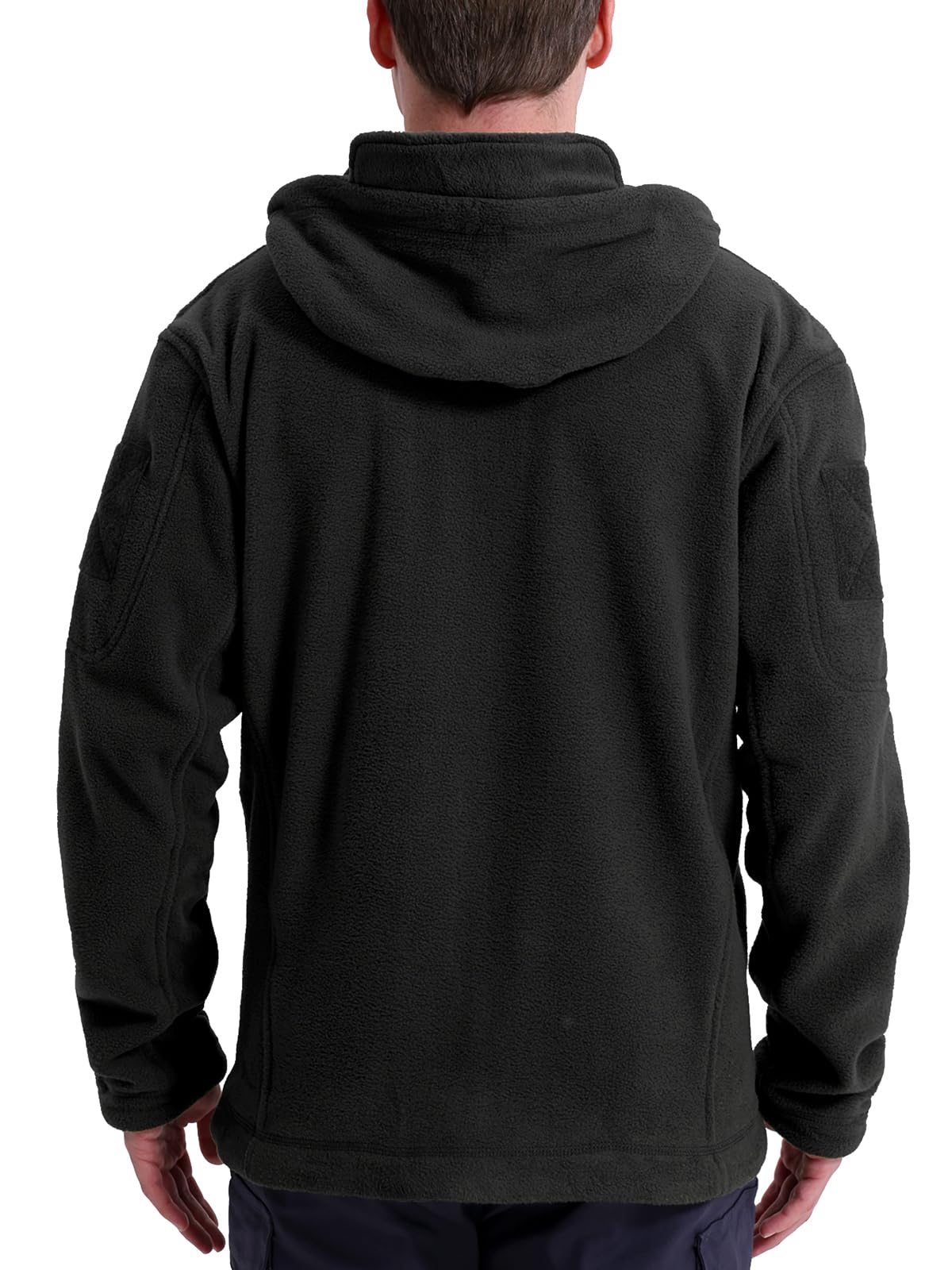 Men's Hooded Fleece Tactical Jacket