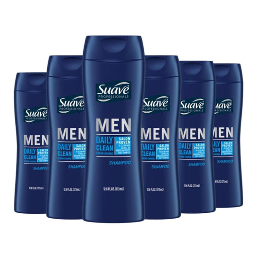 6 Pack Suave 2 in 1 Shampoo and Conditioner
