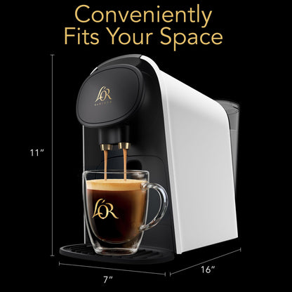 L'OR Barista Coffee and Espresso Machine Combo