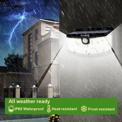 4-Pack Aootek Solar Motion Sensor Lights