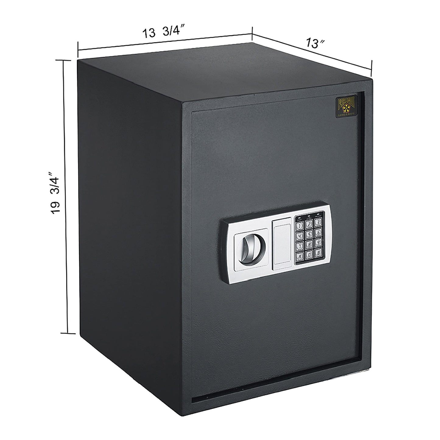 Compact Steel Safe Box for Money and Jewelry