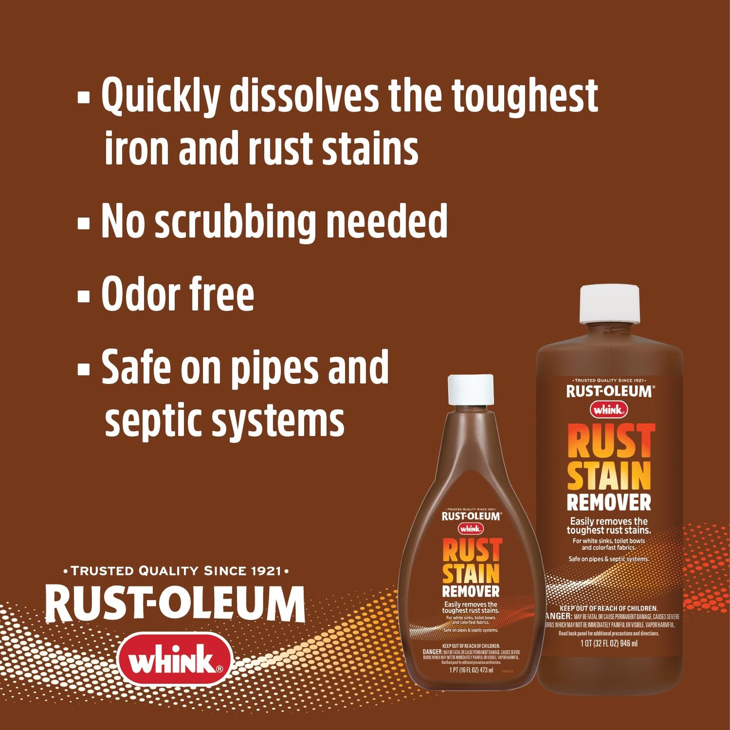 Rust-Oleum Heavy-Duty Rust Stain Remover, 32 oz