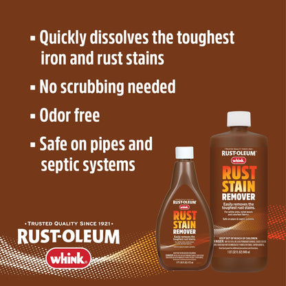 Rust-Oleum Heavy-Duty Rust Stain Remover, 32 oz