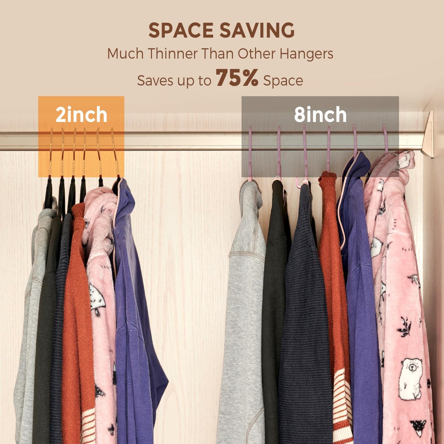 30 Pack Tonswachic Velvet Non-Slip Hangers