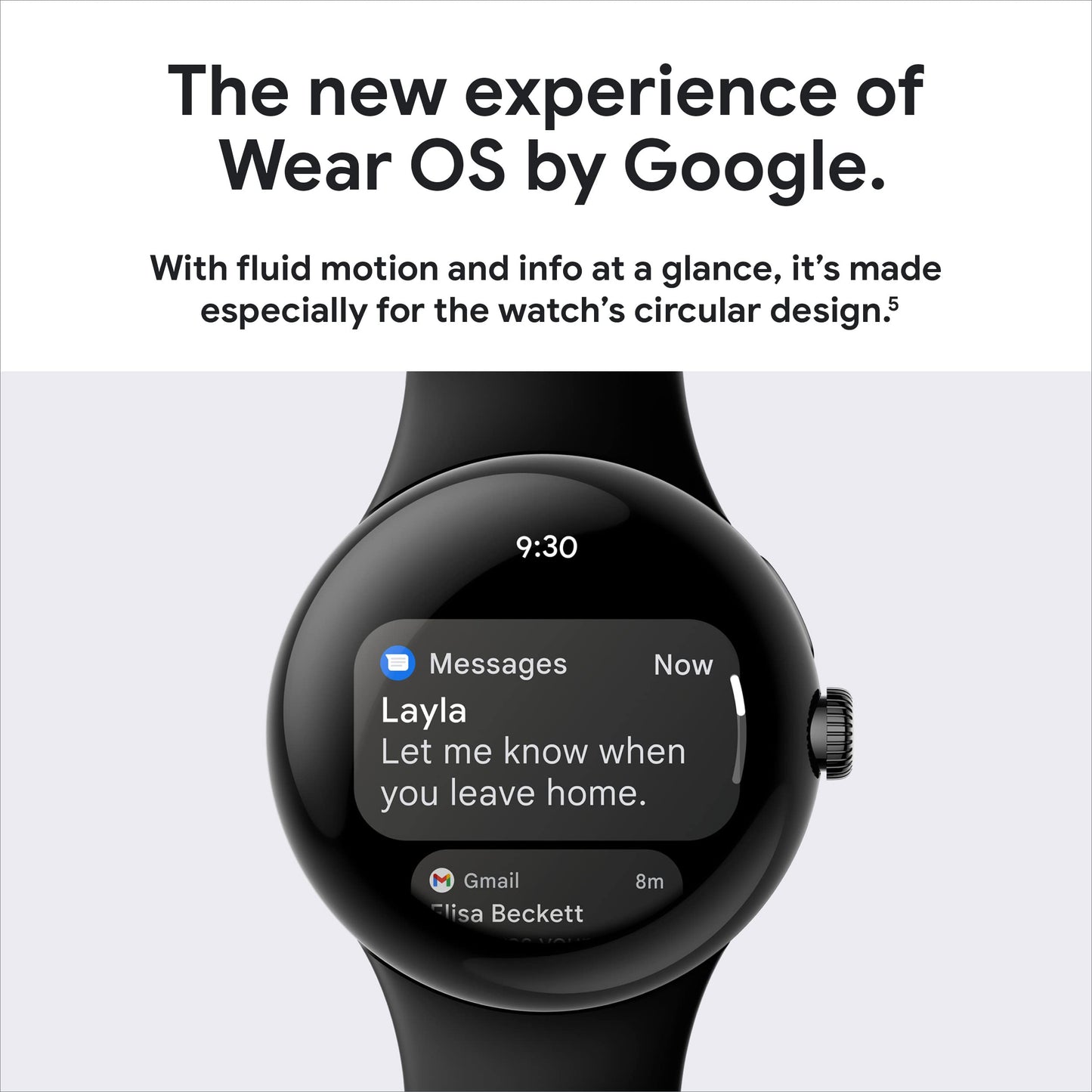 Google Pixel Watch 1st Gen with Fitbit Tracking