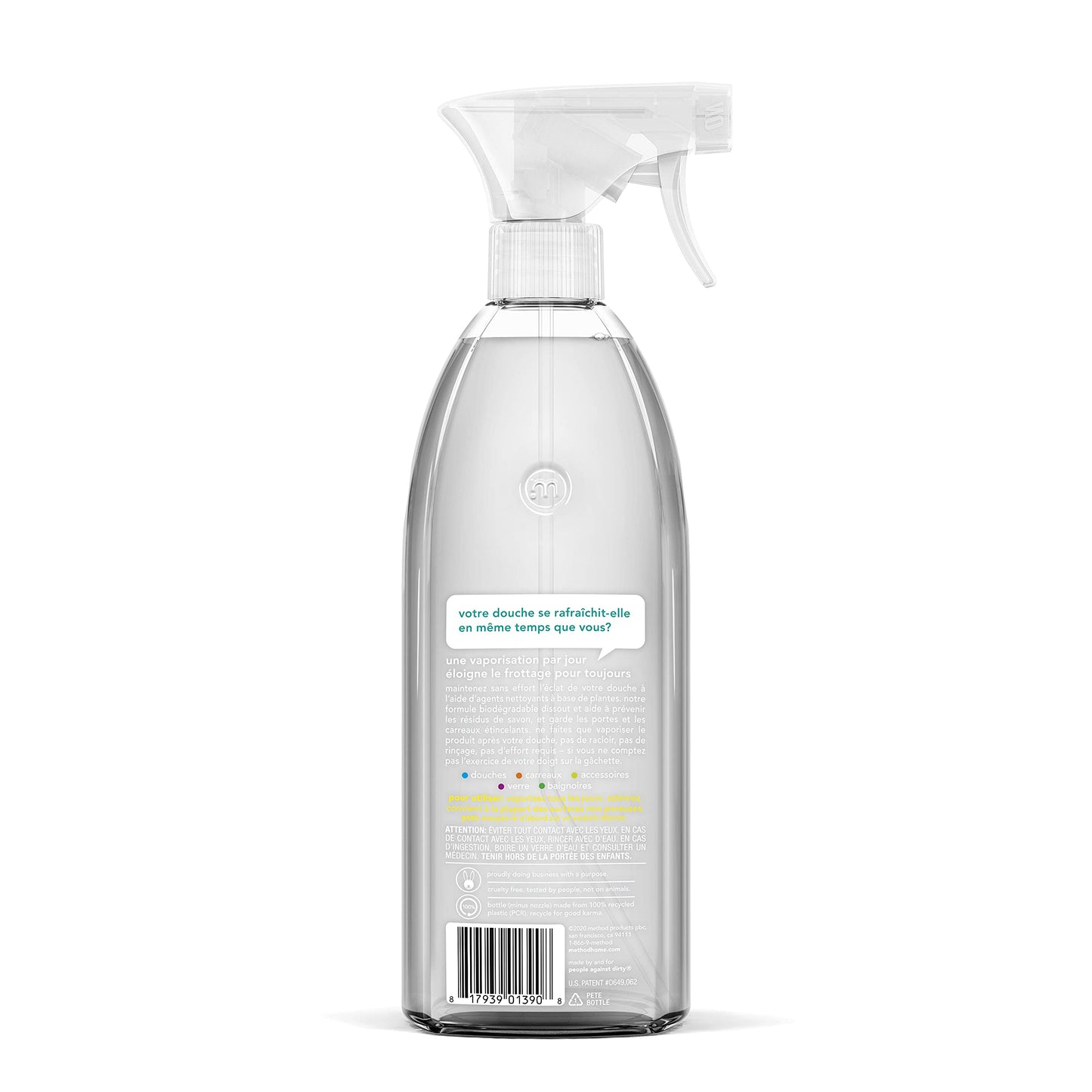 Method Daily Shower Cleaner, Eucalyptus Mint, 4-Pack