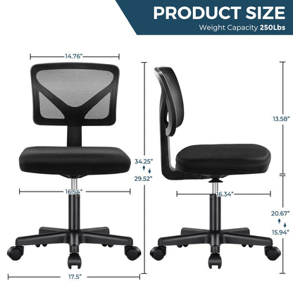 Ergonomic Mesh Task Chair with Lumbar Support