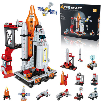 STEM Space Exploration Shuttle Building Kit 566 PCS