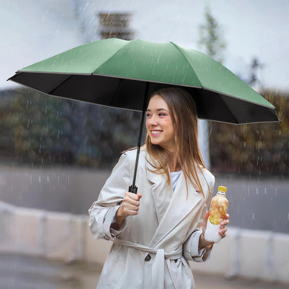 Yoobure Compact Inverted Travel Umbrella with UV Protection