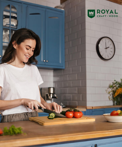 Extra Large Bamboo Cutting Board with Juice Groove
