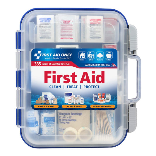 335 Pieces First Aid Kit by First Aid