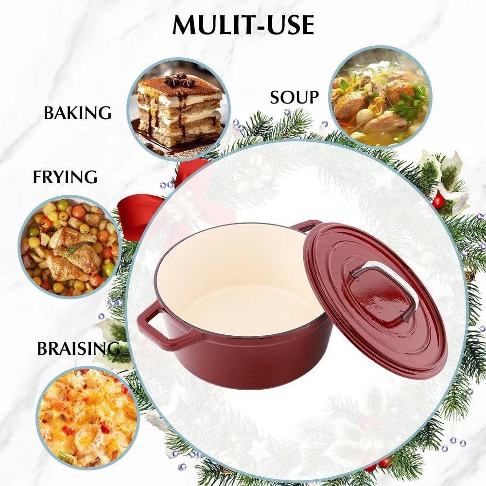 KOCH SYSTEME CS Enameled Dutch Oven 4.5 Quart
