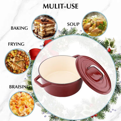 KOCH SYSTEME CS Enameled Dutch Oven 4.5 Quart