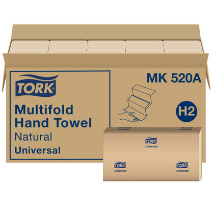 Tork Multifold Recycled Hand Towels, 250 Sheets