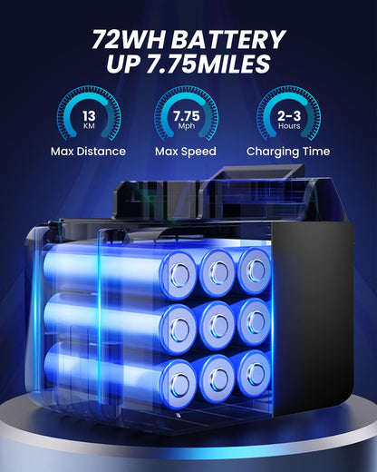 Gyroor All Terrain Hoverboard with Bluetooth & Lights