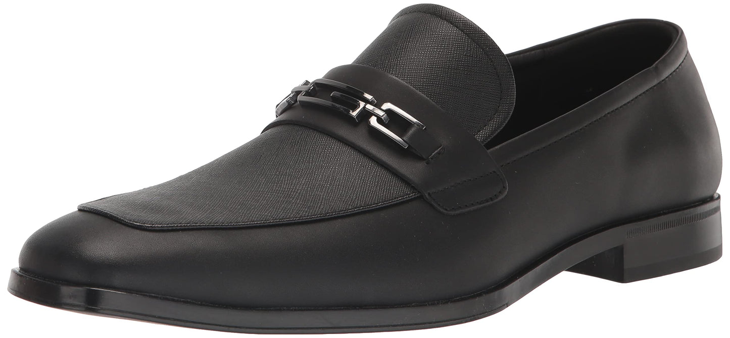 GUESS Men's Black HENDO Loafers Size 8
