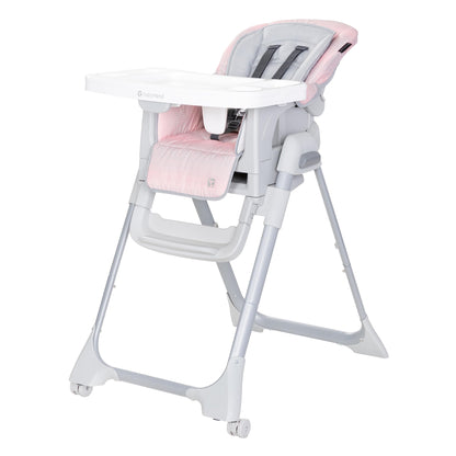 Baby Trend 7-in-1 High Chair, Pink Stone