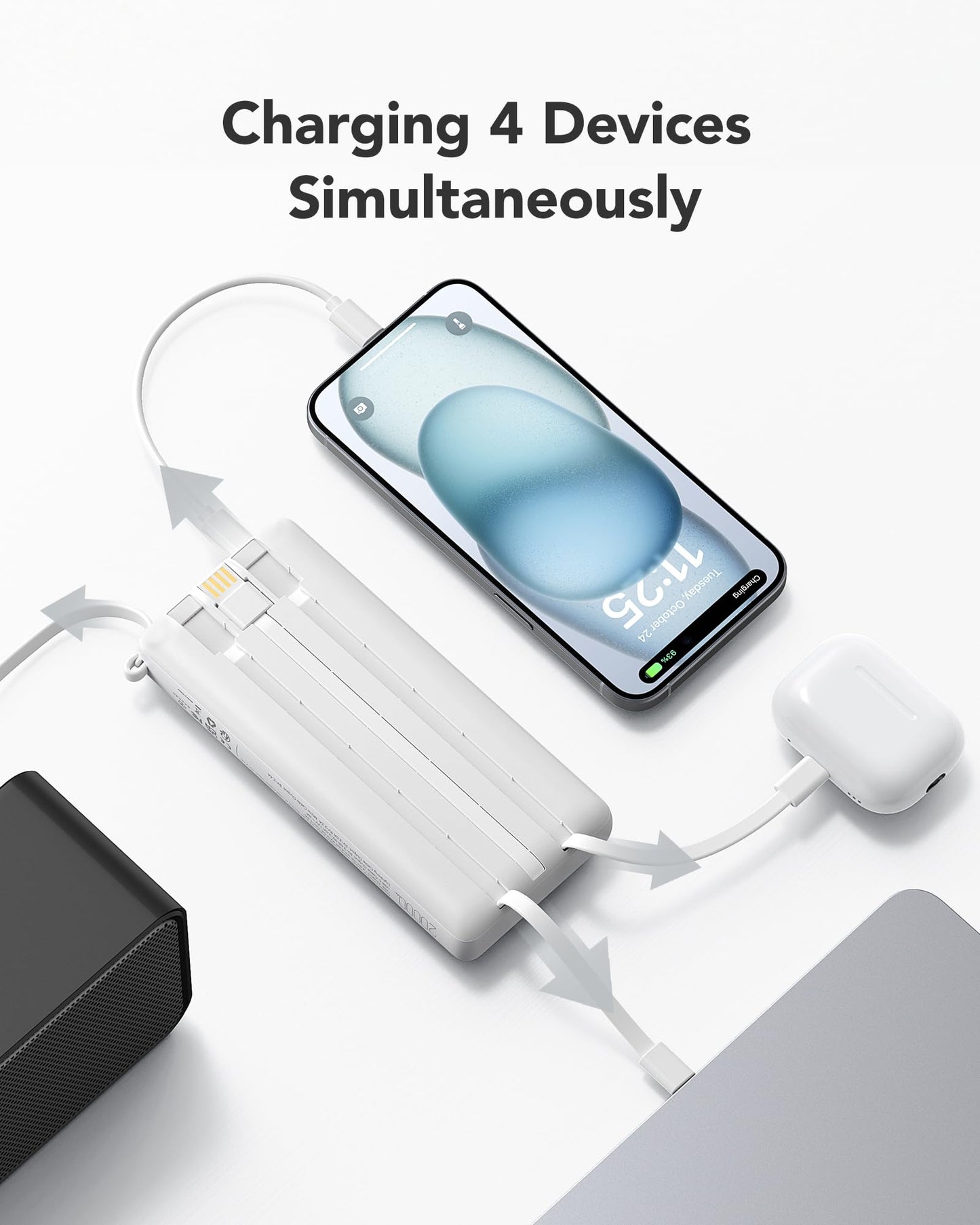 20000mAh VRURC Fast Charging Power Bank