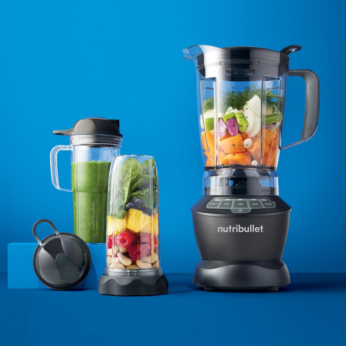 nutribullet Full-Size Blender Combo 1200W – NBF50500 - Dark Gray