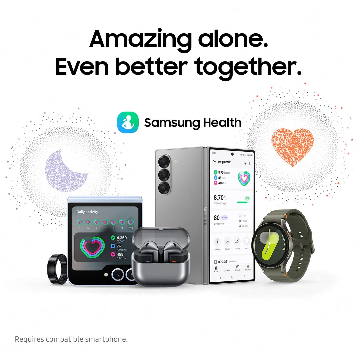 Samsung Galaxy Watch 7 LTE Smartwatch with Fitness Tracker