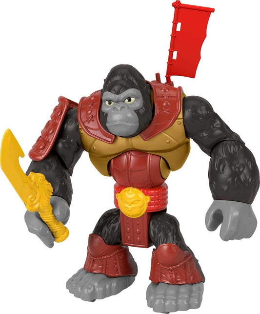 Fisher-Price Silverback Gorilla Figure with Accessories
