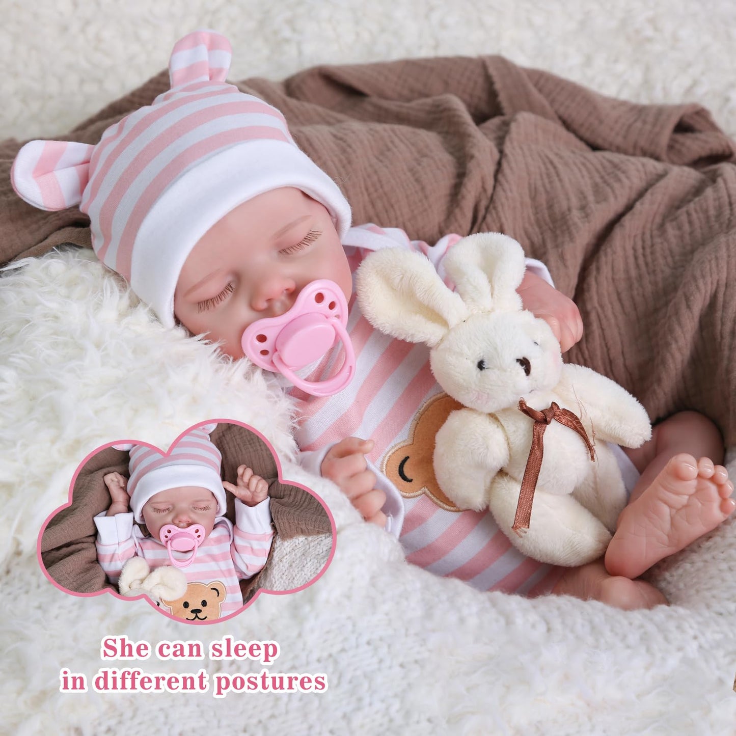 18-Inch Lifelike Reborn Baby Doll