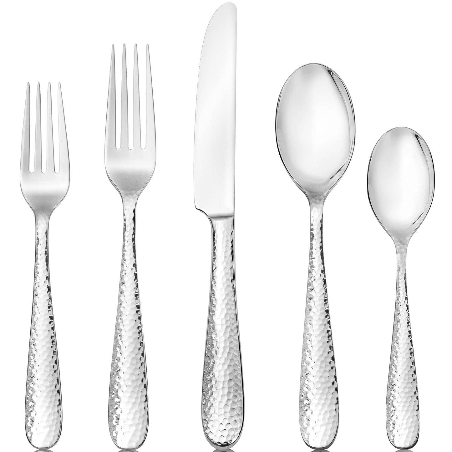 Hudson Essentials 40-Piece Stainless Steel Flatware Set