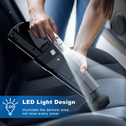 Portable Car Vacuum Cleaner with 7000PA Suction