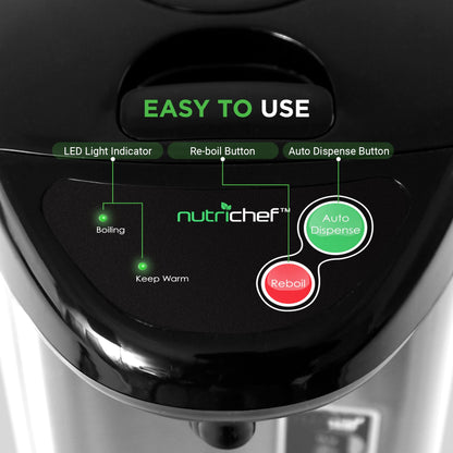 3.38 QT NutriChef Hot Water Urn Pot