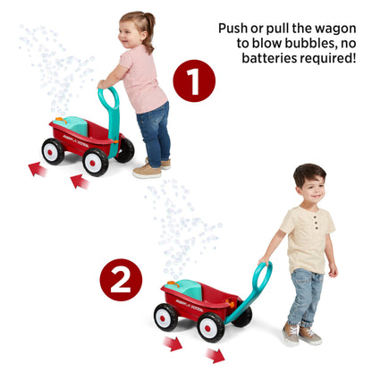 Radio Flyer Bubble Buddy Walker Wagon for Kids