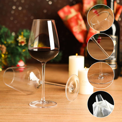 DOCKOMO Set of 4 Italian White Wine Glasses