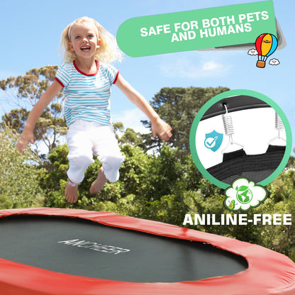 ANCHEER 56" Kids Trampoline with Adjustable Handle