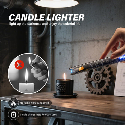 2 Pack Electric Plasma Arc Candle Lighters