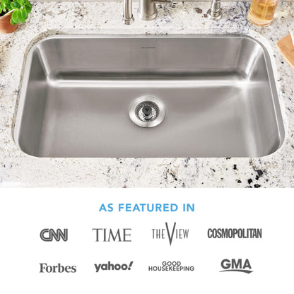 SinkShroom Clog-Free Stainless Steel Sink Strainer