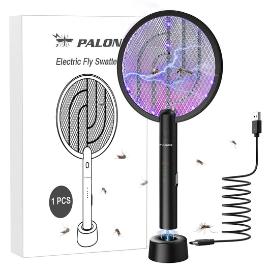 PALONE 2 in 1 Electric Fly Swatter Zapper