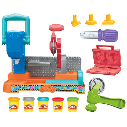 Play-Doh Construction Stamp & Saw Tool Set