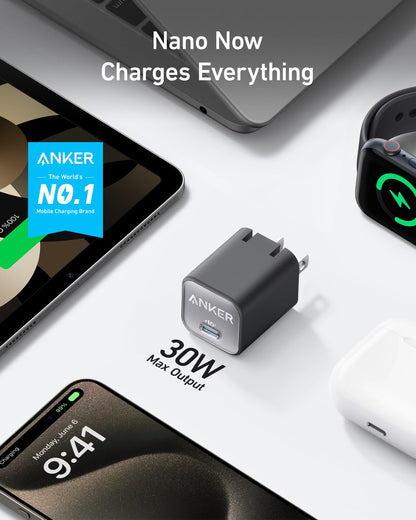 Anker 30W GaN USB-C Fast Charger