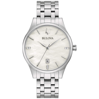 Bulova Ladies' Diamond Dial Quartz Watch