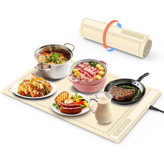 Electric Warming Tray with 3 Temperature Settings