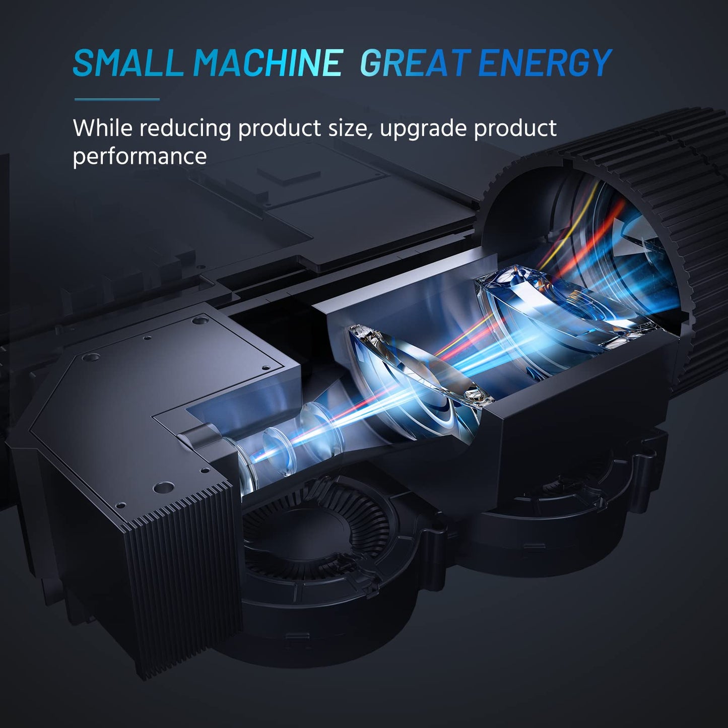 ELEPHAS Mini 1080P HD Portable Projector