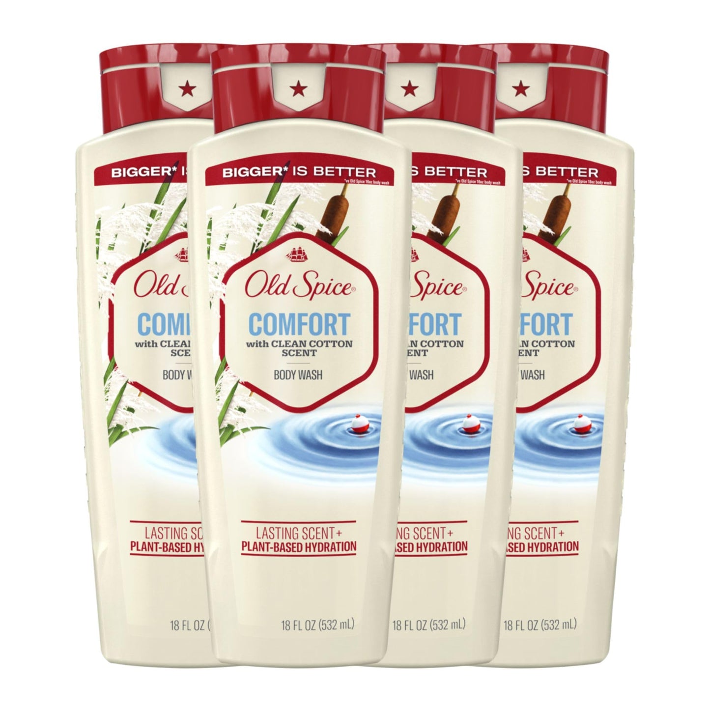 Old Spice Comfort Body Wash, Clean Cotton Scent